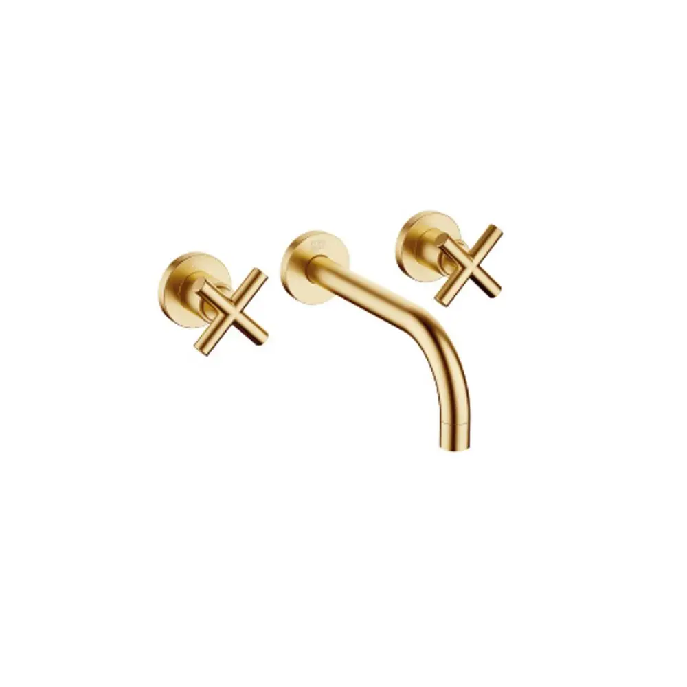Dornbracht-TARA.-Waschtisch-Wandbatterie-ohne Ablaufgarnitur-Ausladung 190mm-Messing gebürstet (23kt), 36712892-28 Galeriebild 1